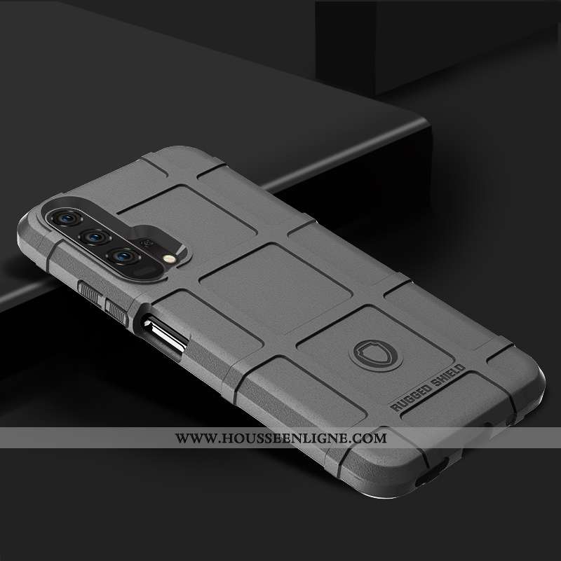 Étui Honor 20 Pro Silicone Protection Téléphone Portable Fluide Doux Incassable Gris