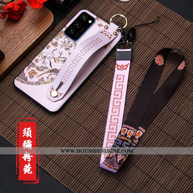Étui Honor View30 Créatif Tendance Tout Compris Style Chinois Nouveau Téléphone Portable Coque Rouge