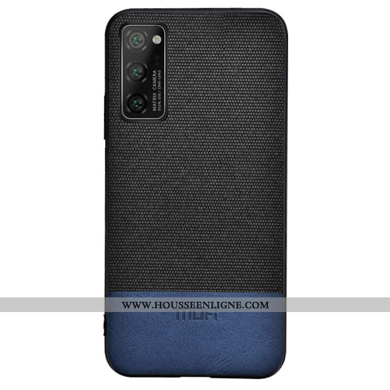 Étui Honor View30 Pro Protection Silicone Coque Téléphone Portable Tissu Noir