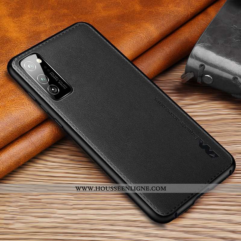 Étui Honor View30 Pro Protection Ultra Silicone Invisible Noir Cuir