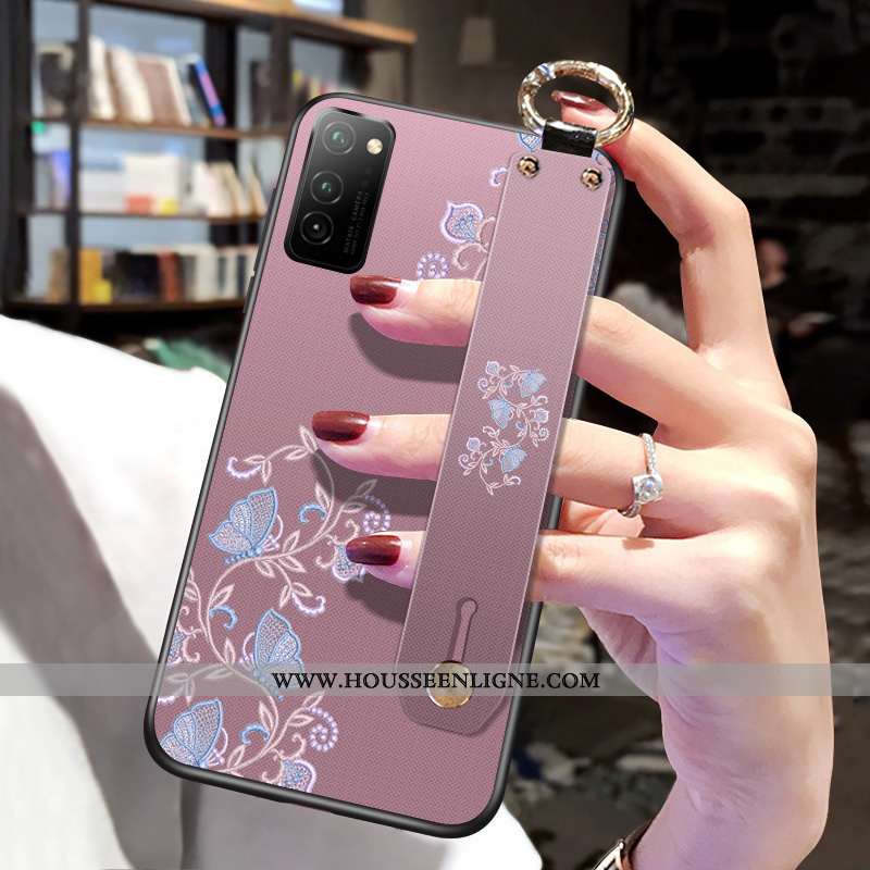 Étui Honor View30 Protection Ultra Téléphone Portable Rose Incassable Style Chinois