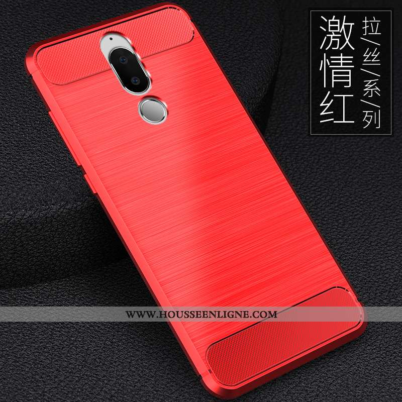 Étui Huawei Mate 10 Lite Tendance Légère Élégant Téléphone Portable Créatif Silicone Nouveau Rouge