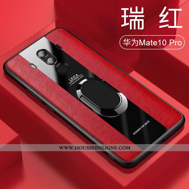 Étui Huawei Mate 10 Pro Tendance Légère Créatif Incassable Magnétisme Tout Compris Net Rouge Verte