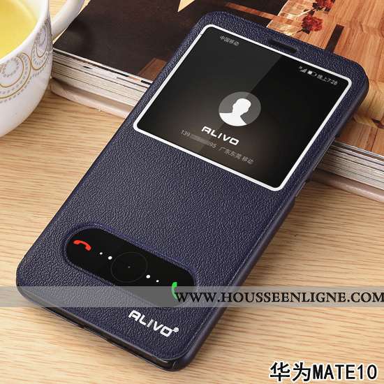 Étui Huawei Mate 10 Protection Cuir Difficile Coque Or Incassable Téléphone Portable Doré