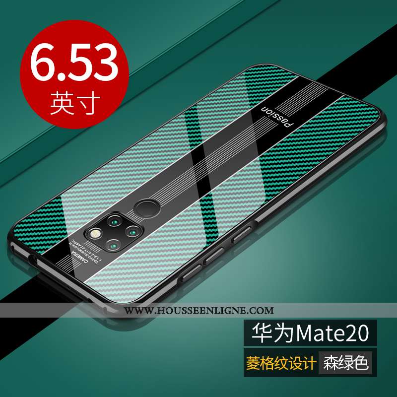 Étui Huawei Mate 20 Légère Protection Incassable Téléphone Portable Luxe Rouge