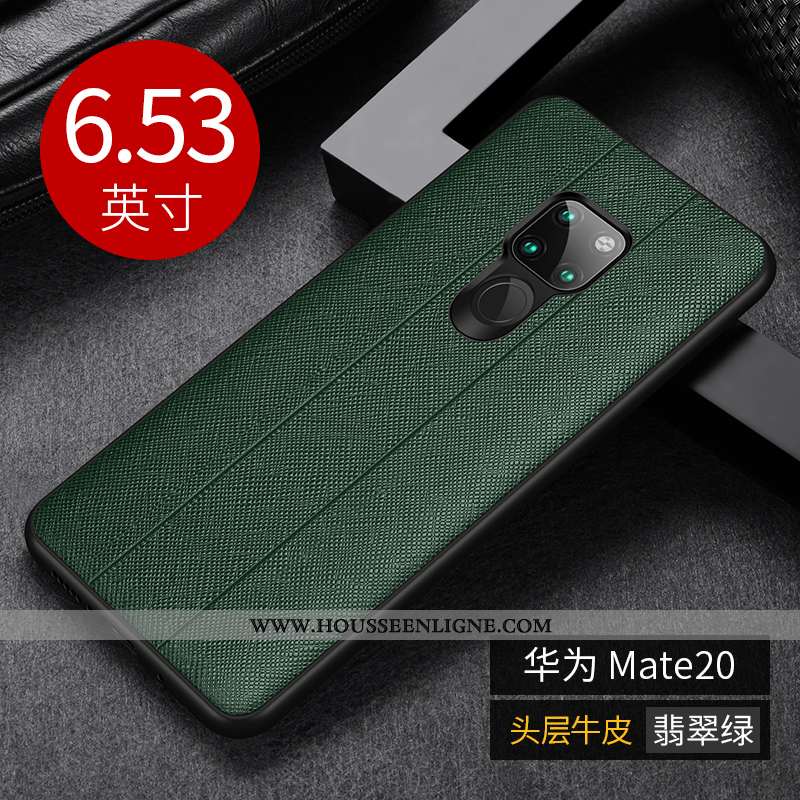 Étui Huawei Mate 20 Légère Protection Ultra Nouveau Vert Coque Verte