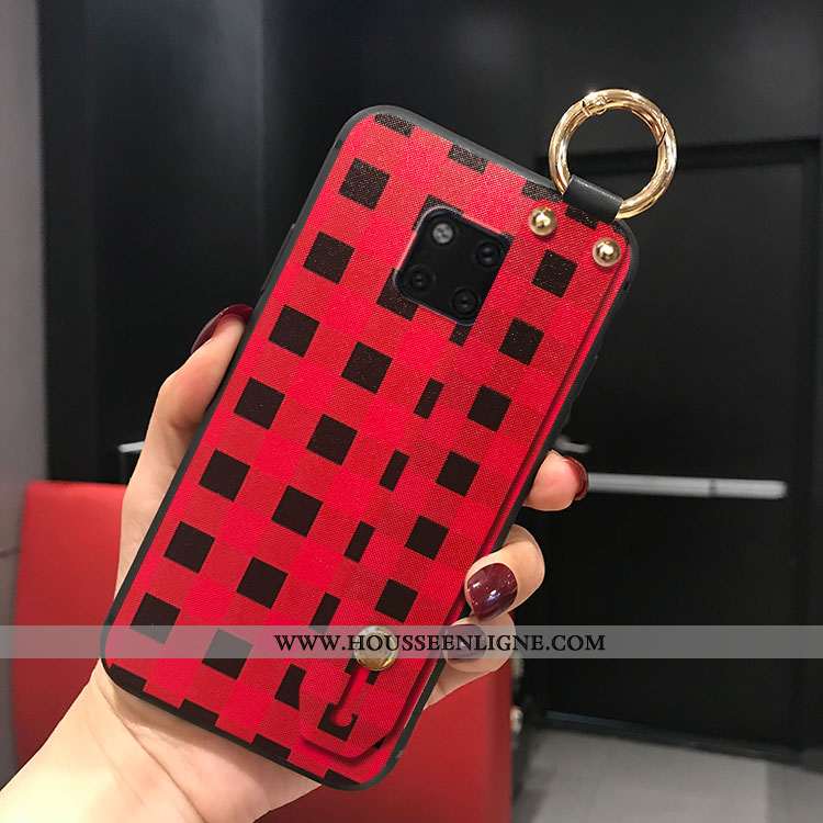 Étui Huawei Mate 20 Pro Créatif Tendance Téléphone Portable Personnalité Rouge Coque