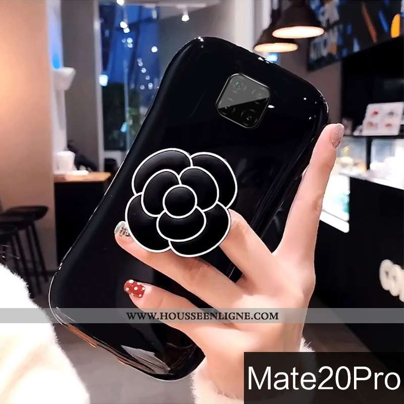 Étui Huawei Mate 20 Pro Personnalité Créatif Clair Support Silicone Vent Coque Verte