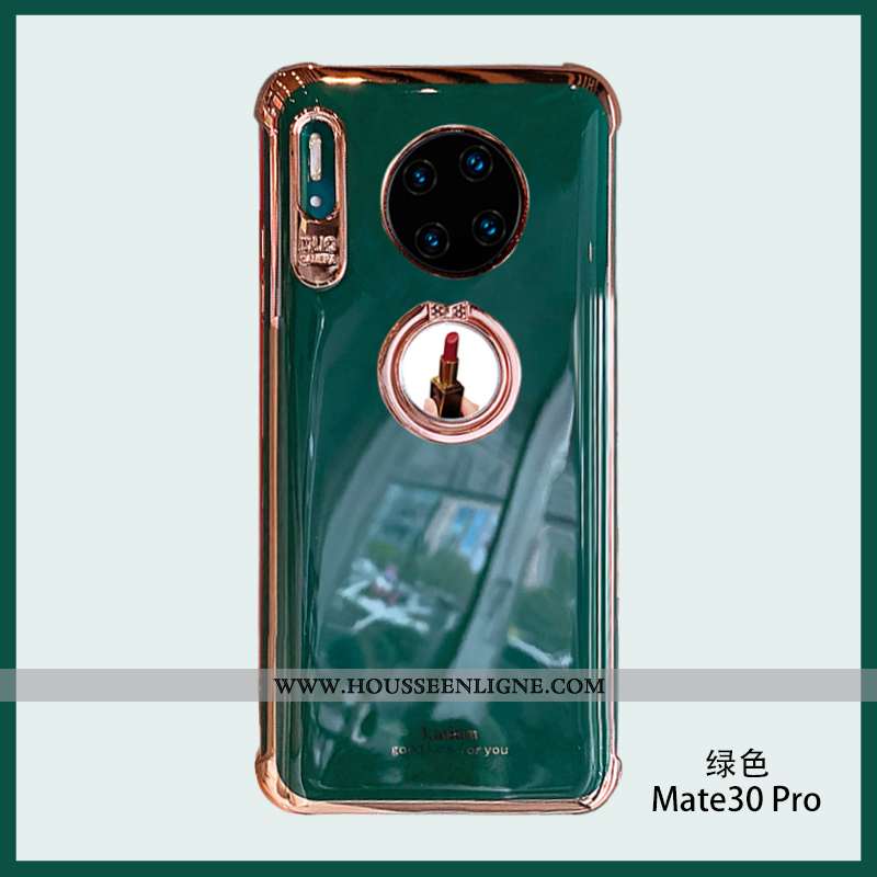 Étui Huawei Mate 30 Pro Silicone Fluide Doux Téléphone Portable Coque Support Tout Compris Incassabl