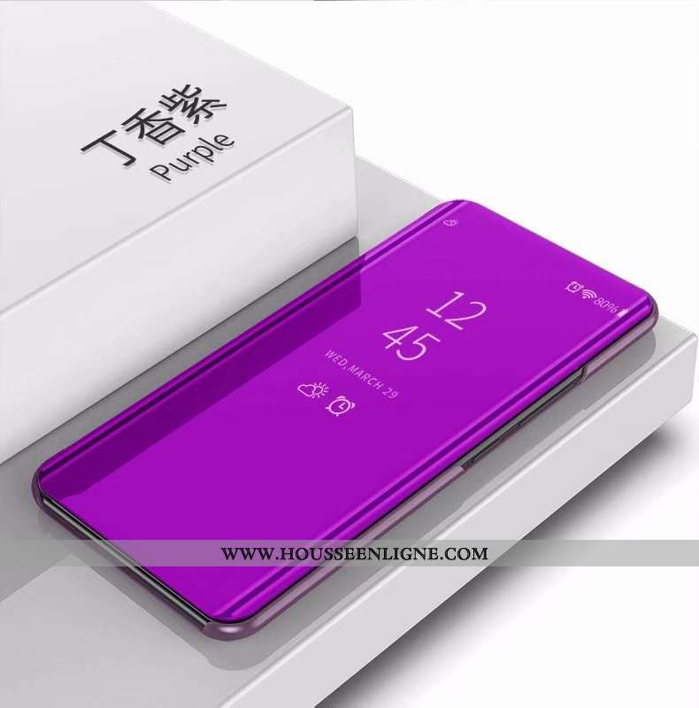 Étui Huawei P Smart 2020 Cuir Téléphone Portable Housse Coque 2020 Rose