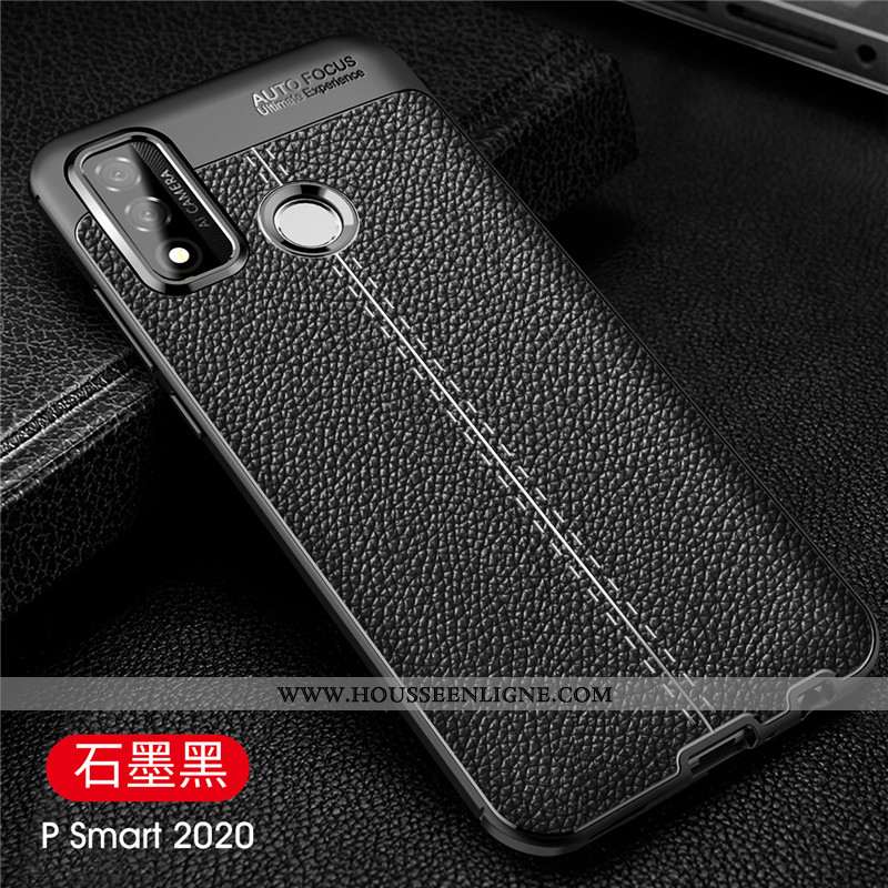 Étui Huawei P Smart 2020 Légère Protection Tout Compris Téléphone Portable Coque Légères Noir