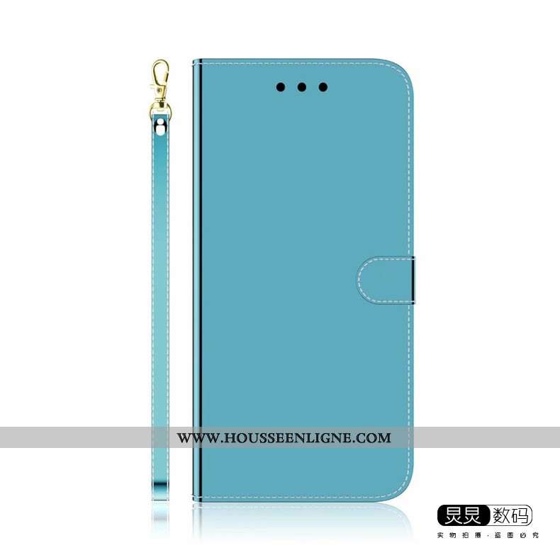 Étui Huawei P Smart 2020 Protection Tendance Cuir Coque Gris Téléphone Portable