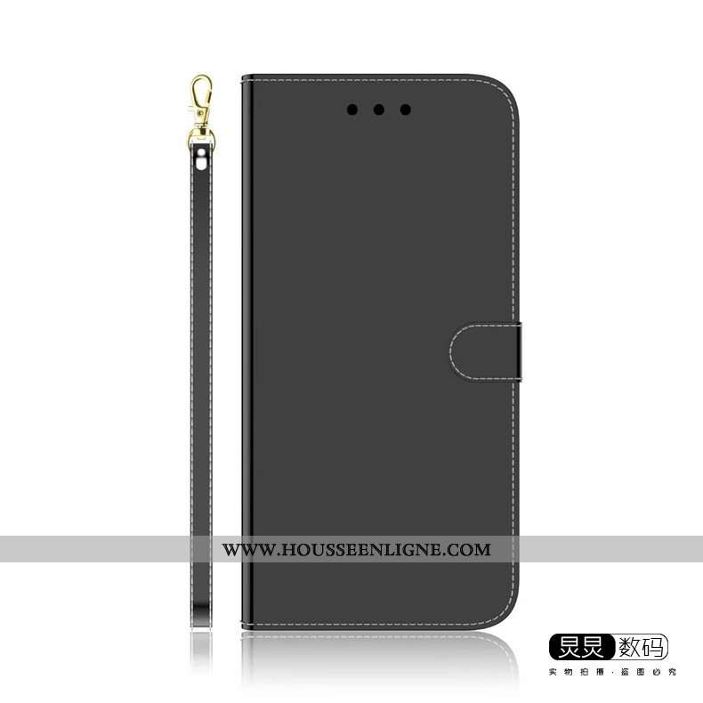 Étui Huawei P Smart 2020 Protection Tendance Cuir Coque Gris Téléphone Portable