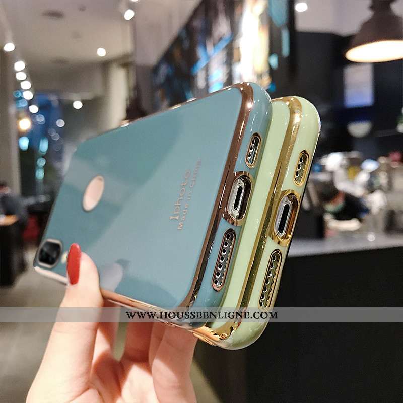 Étui Huawei P Smart+ Fluide Doux Silicone Membrane Mode Vert Téléphone Portable Protection Turquoise