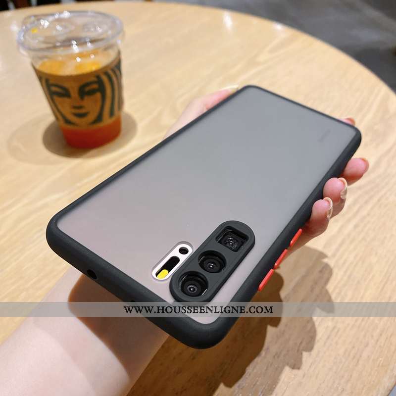 Étui Huawei P30 Pro Fluide Doux Silicone Téléphone Portable Mode Tendance Délavé En Daim Tout Compri