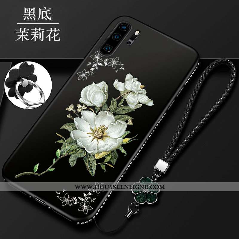 Étui Huawei P30 Pro Protection Délavé En Daim Téléphone Portable Tout Compris Coque Mode Incassable 