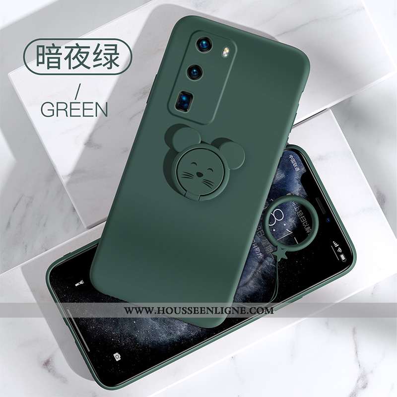 Étui Huawei P40 Protection Tendance Téléphone Portable Tout Compris Vert Nouveau Armée Verte