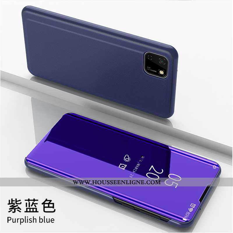 Étui Huawei Y5p Protection Tout Compris Coque Housse Business Téléphone Portable Bleu