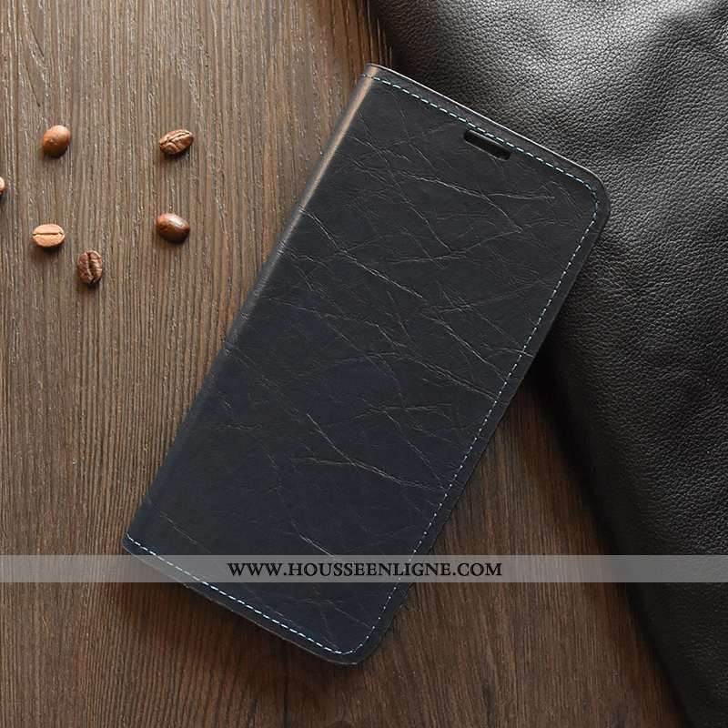 Étui Huawei Y6s Protection Légère Jours Cuir Téléphone Portable Coque Silicone Noir