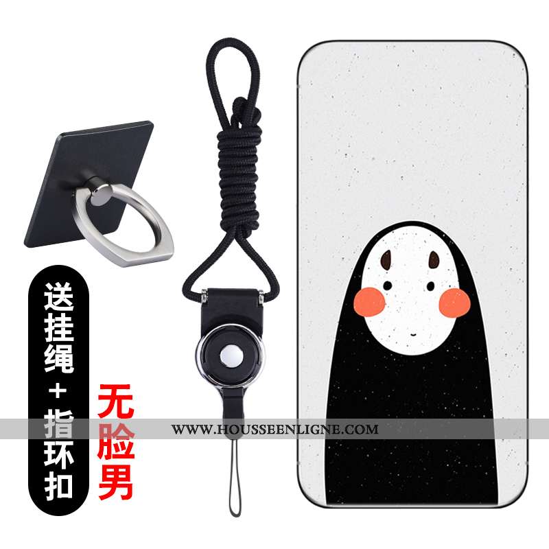 Étui Lg Q6 Créatif Dessin Animé Protection Coque Transparent Téléphone Portable Rose
