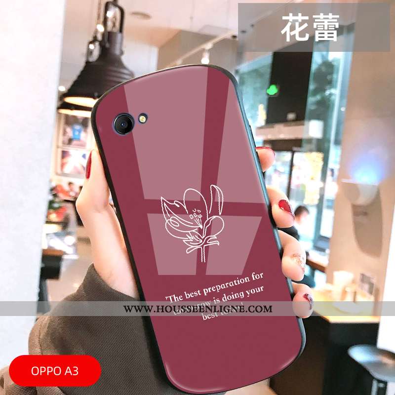 Étui Oppo A3 Tendance Mode Créatif Personnalité Téléphone Portable Coque Charmant Verte