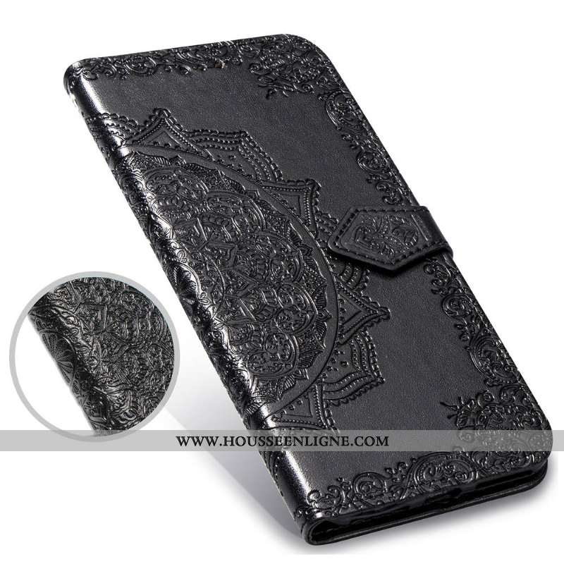 Étui Oppo A5 Protection Portefeuille Téléphone Portable Tout Compris Incassable Carte Gris