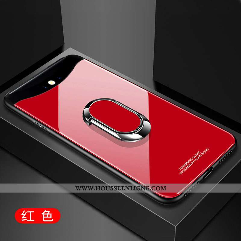 Étui Oppo Find X Protection Verre Téléphone Portable Difficile Simple Incassable Blanche