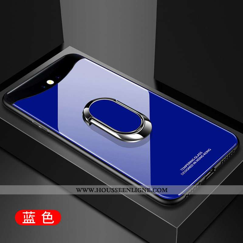 Étui Oppo Find X Protection Verre Téléphone Portable Difficile Simple Incassable Blanche
