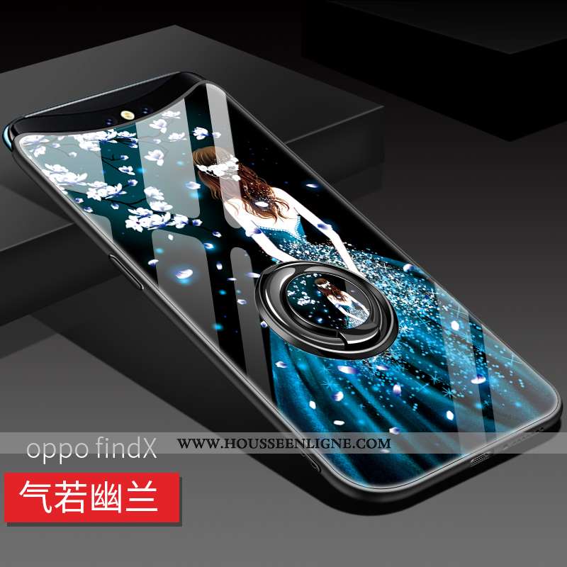 Étui Oppo Find X Ultra Tendance Bleu Légère Téléphone Portable Incassable Coque