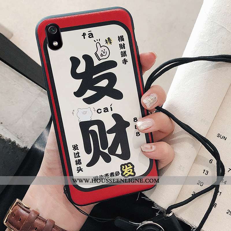 Étui Samsung Galaxy A10 Gaufrage Silicone Étoile Coque Téléphone Portable Rouge Style Chinois