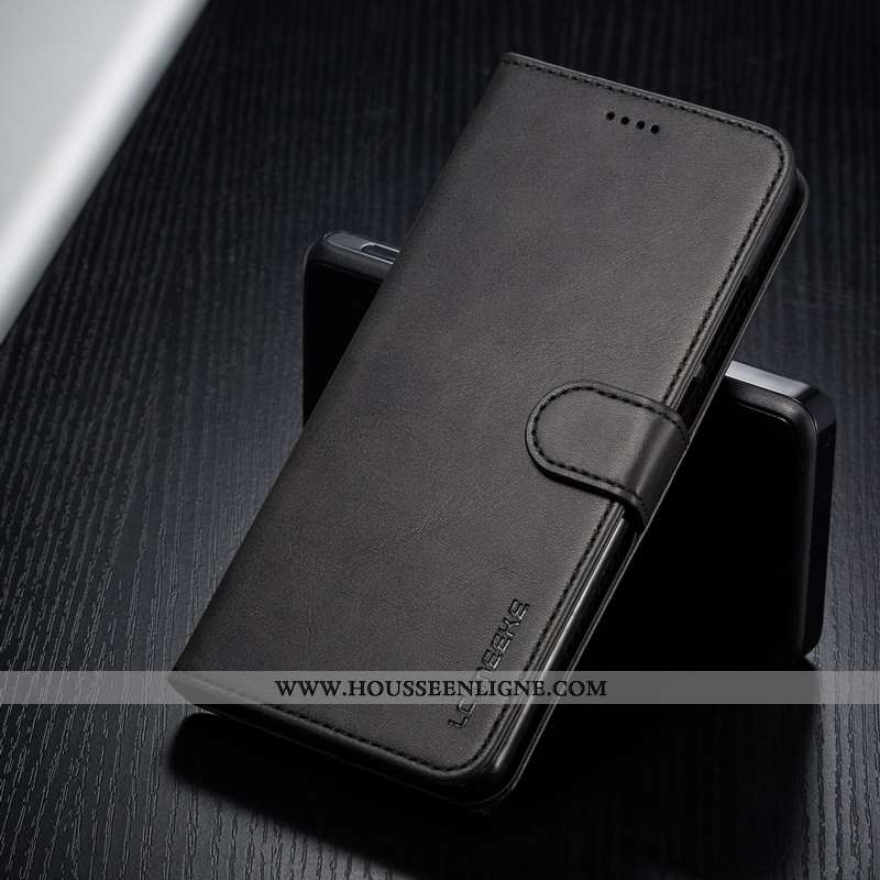 Étui Samsung Galaxy A41 Protection Cuir Fluide Doux Coque Tout Compris Téléphone Portable Marron