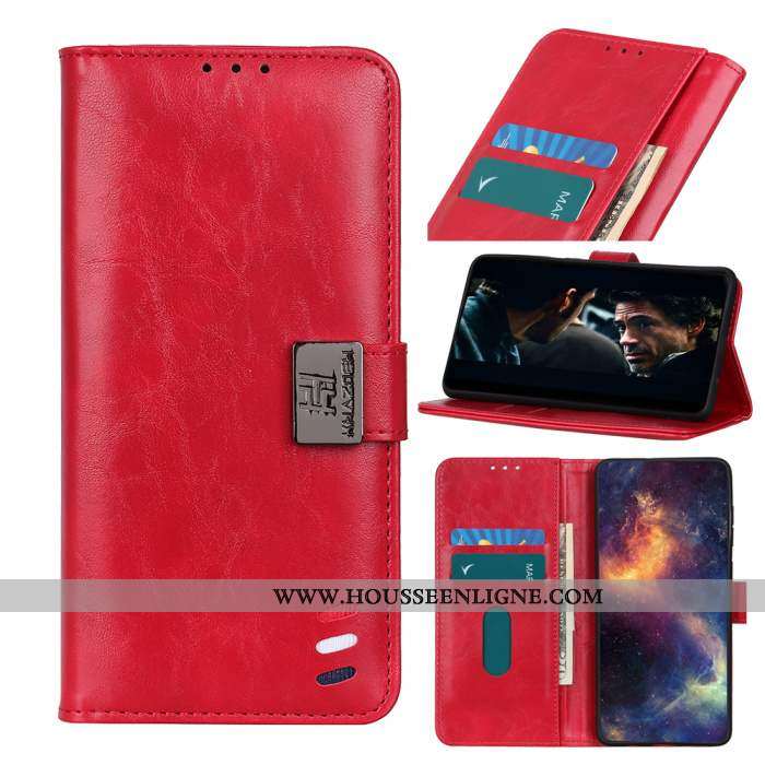 Étui Samsung Galaxy A41 Protection Tendance Coque Étoile Rouge Tout Compris