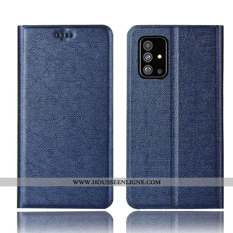 Étui Samsung Galaxy A71 Protection Bleu Marin Téléphone Portable Incassable Housse Tout Compris Coqu