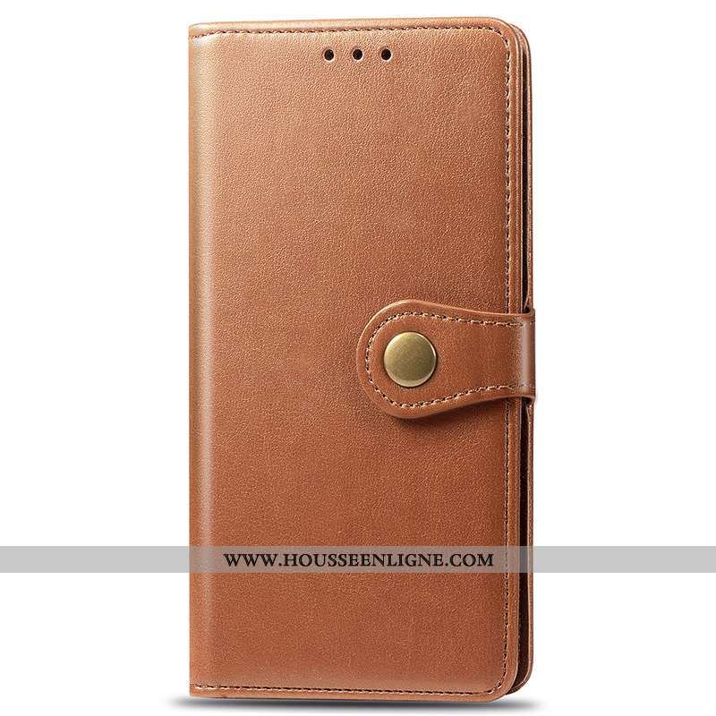 Étui Samsung Galaxy Note 8 Cuir Protection Portefeuille Carte Téléphone Portable Clamshell Khaki