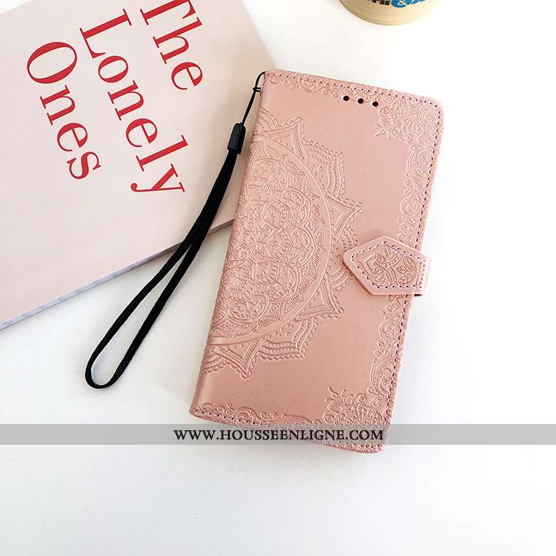 Étui Samsung Galaxy Note 8 Tendance Cuir Motif Incassable Coque Étoile Rose