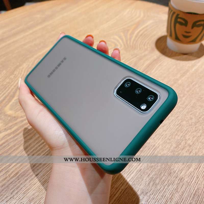 Étui Samsung Galaxy S20 Silicone Mode Étoile Personnalité Délavé En Daim Créatif Nouveau Rouge