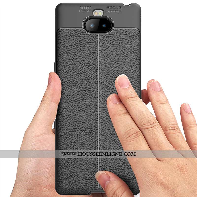Étui Sony Xperia 10 Plus Protection Noir Tout Compris Téléphone Portable Coque