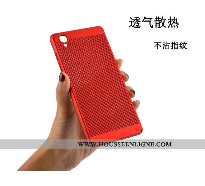 Étui Sony Xperia Xa Ultra Protection Difficile Rouge Mesh Refroidissement Téléphone Portable Coque