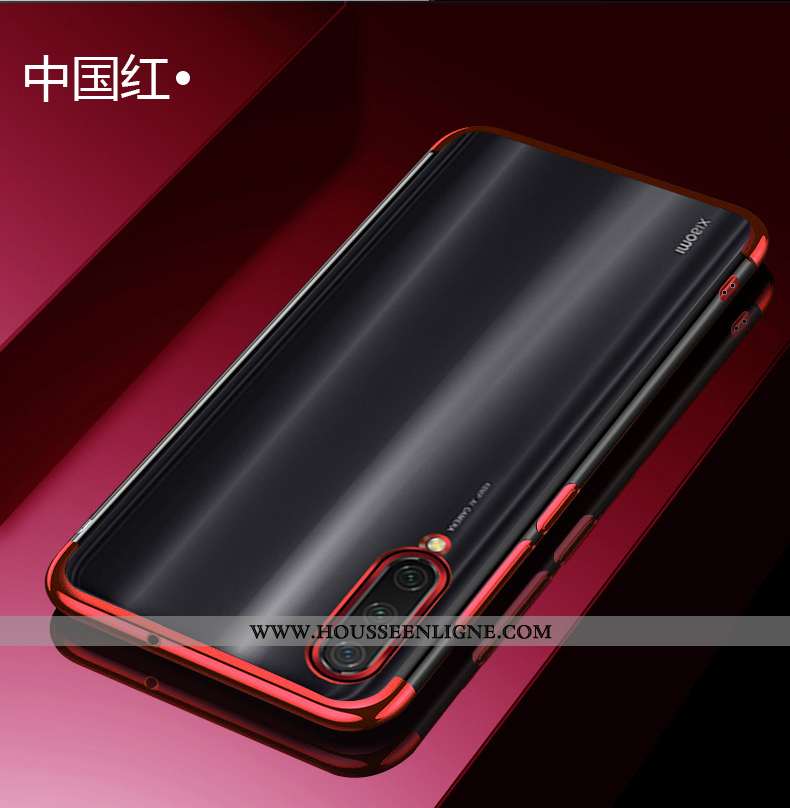Étui Xiaomi Mi 8 Ultra Tendance Légère Jeunesse Rouge Incassable Transparent