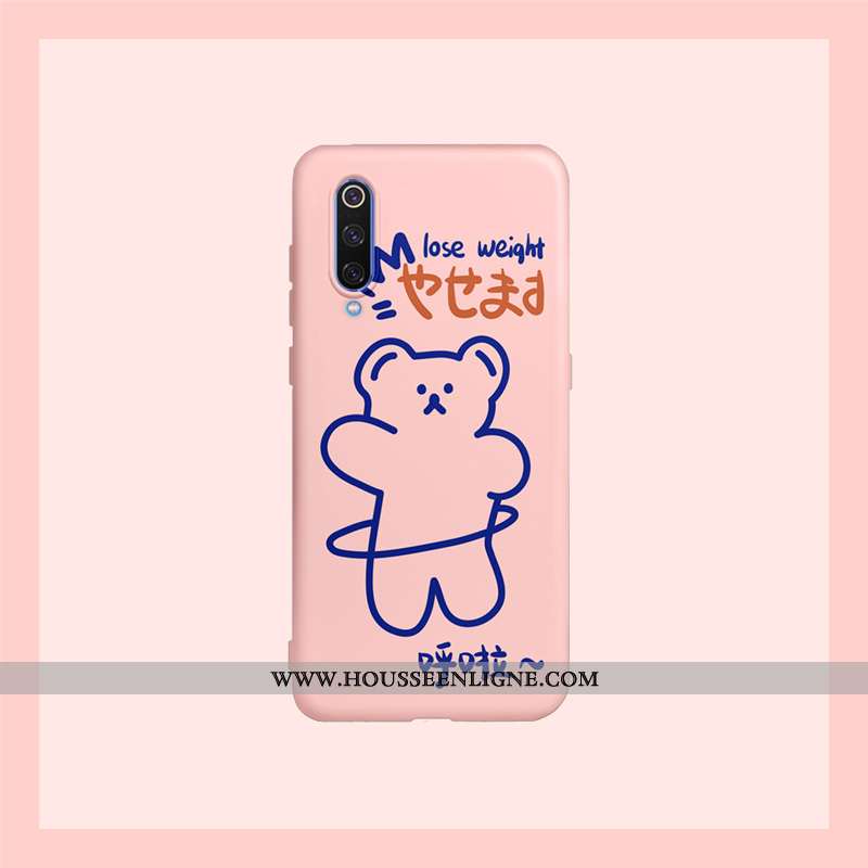Étui Xiaomi Mi 9 Lite Charmant Fluide Doux Tout Compris Coque Téléphone Portable Petit Dessin Animé 