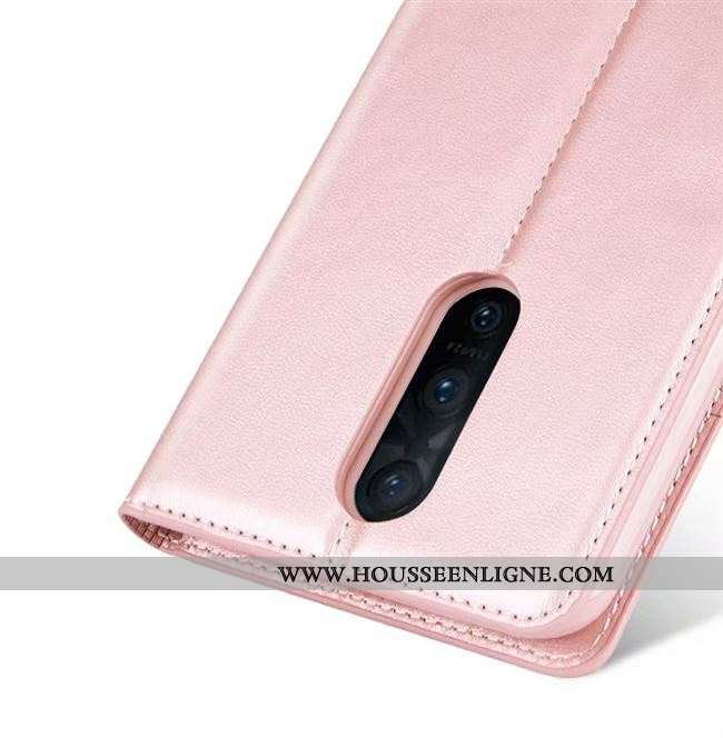 Étui Xiaomi Mi 9t Pro Cuir Véritable Cuir Protection Incassable Téléphone Portable Coque Rose