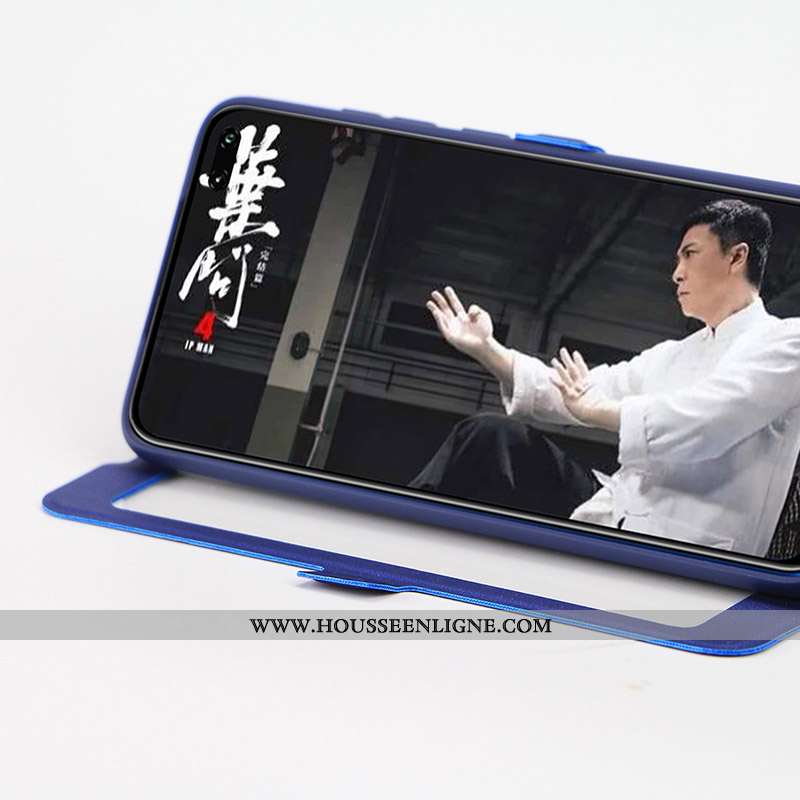 Étui Xiaomi Mi 9t Pro Protection Cuir Bleu Rouge Petit Coque Téléphone Portable