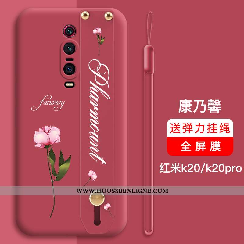 Étui Xiaomi Mi 9t Pro Protection Personnalité Tout Compris Fluide Doux Rouge Légère