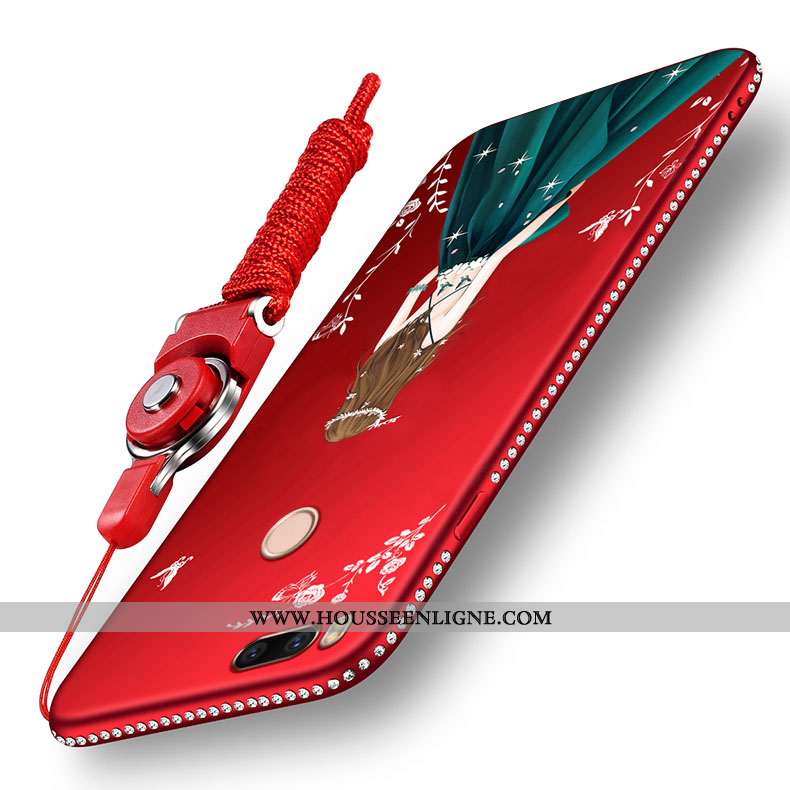 Étui Xiaomi Mi A1 Fluide Doux Silicone Coque Tout Compris Incassable Petit Rouge
