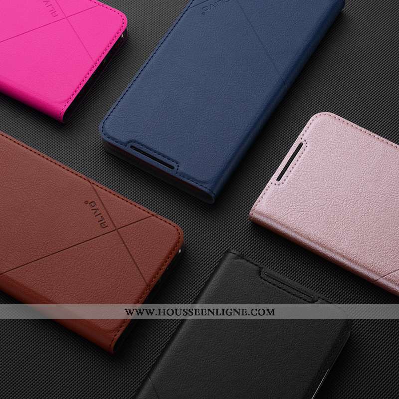 Étui Xiaomi Mi A3 Fluide Doux Silicone Créatif Incassable Téléphone Portable Petit Cuir Rose