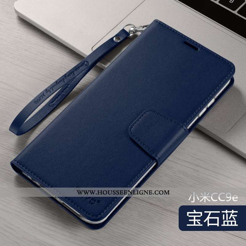 Étui Xiaomi Mi A3 Fluide Doux Silicone Cuir Protection Incassable Téléphone Portable Rose