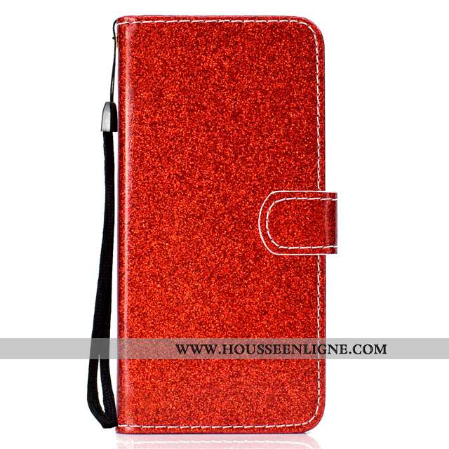 Étui Xiaomi Mi A3 Silicone Protection Coque Petit Tout Compris Clamshell Téléphone Portable Rouge