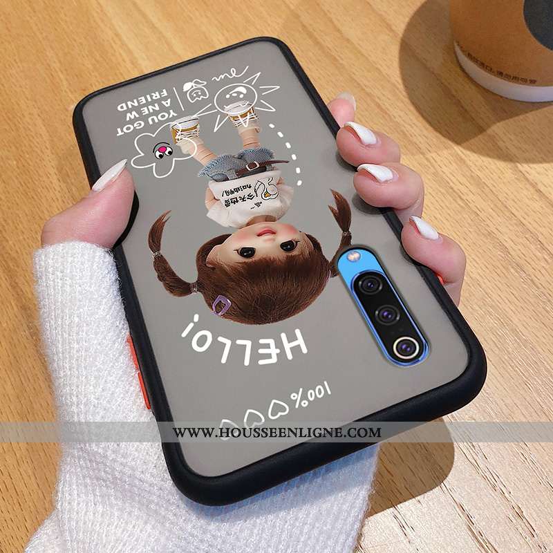 Étui Xiaomi Mi A3 Ultra Tendance Petit Personnalité Mode Téléphone Portable Légère Noir