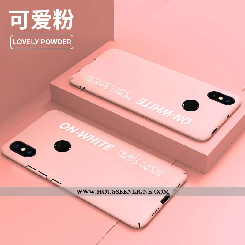 Étui Xiaomi Mi Max 3 Personnalité Créatif Téléphone Portable Difficile Tout Compris Coque Petit Rose