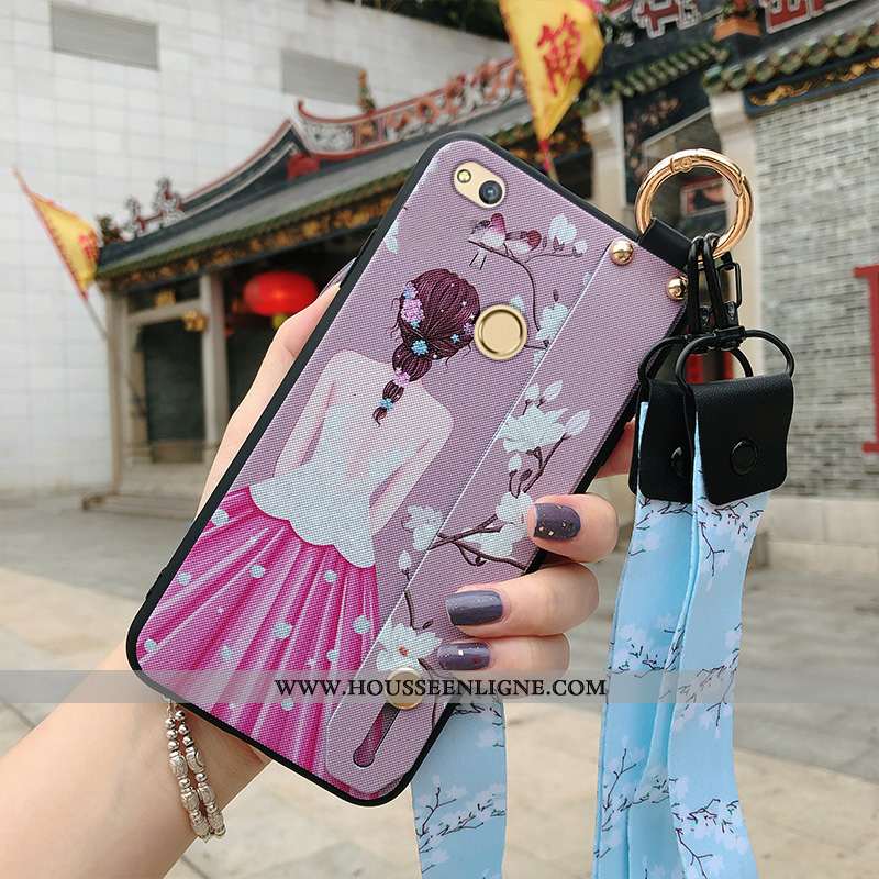Étui Xiaomi Mi Max 3 Personnalité Tendance Téléphone Portable Incassable Mode Violet